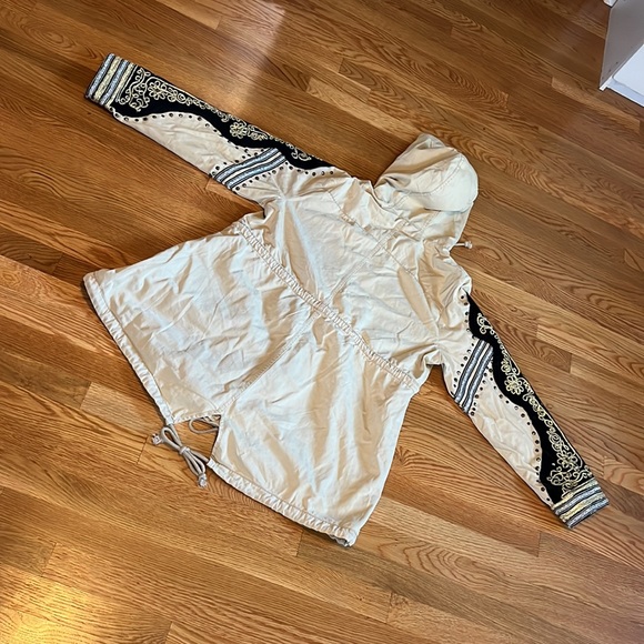 Free People Golden Quill Military Parka Size XSmall NWT - Picture 15 of 16